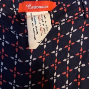 Wide leg  Cartonnier trousers. Vibrant color